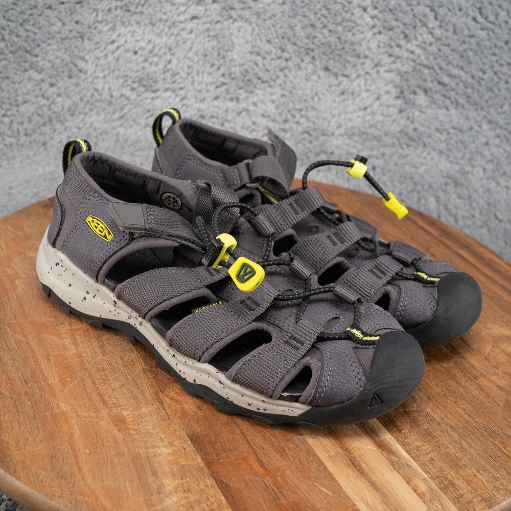Boys Girls Kids Sz 3 M Keen Newport Neo H2 Youth Sandals Closed Toe Magnet Gray